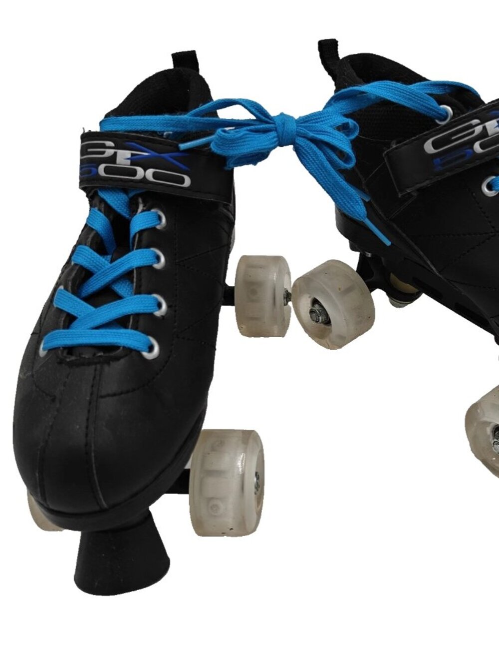 Roller Speed Skates Men's Pacer GTX 500 Size 5 New Blue Mach 5 EUC